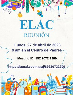 ELAC Flyer Spanish